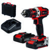 ENS.PERCEUSE 1/2'' 18V (2 BATT.+ CHARGEUR + COFFRE)