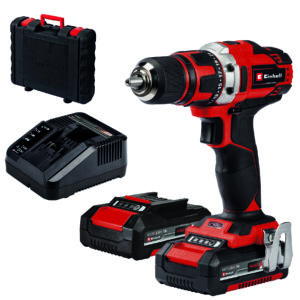 ENS.PERCEUSE 1/2'' 18V (2 BATT.+ CHARGEUR + COFFRE)