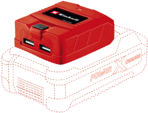 ADAPTATEUR USB À BATTERIE 18V