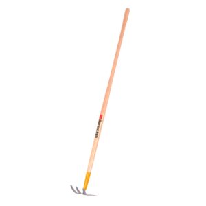 SARCLOIR COMBINÉ AVEC BINETTE DE 3 1/2" MANCHE EN BOIS