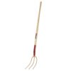 FOURCHE À FOIN 3 DENTS 12" ACIER FORGÉ 48"