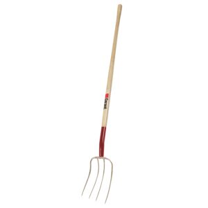 FOURCHE À ENGRAIS 4 DENTS 13" MANCHE 48" FRÊNE