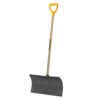 GRATTOIR 21" À NEIGE GRIS MANCHE BOIS -PRO- (GARANT)