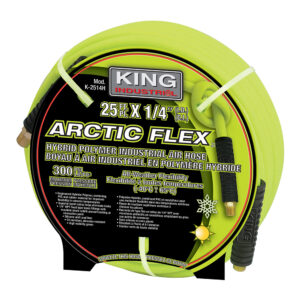 BOYAU À AIR 25' X 1/4" HYBRIDE FLEX IND. (KING)