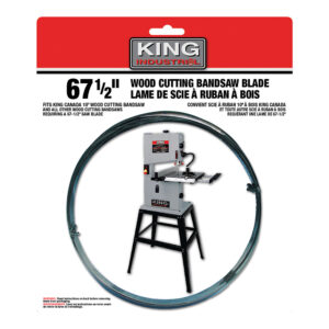 LAME DE SCIE RUBAN À BOIS 67-1/2" X  1/8" 14PTI (KING)