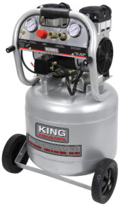 COMPRESSEUR À AIR SANS HUILE 10 G.ULTRA SILENCIEUX (KING)