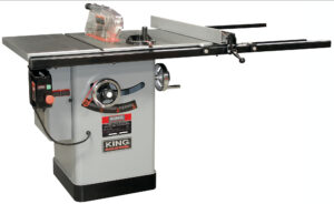 SCIE CABINET 10" + SYSTÈME DE GUIDE IND. 50" MAX (KING)