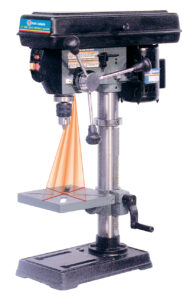 PERCEUSE À COLONNE 10" GUIDE LASER DOUBLE (KING)
