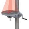 PERCEUSE À COLONNE 13" GUIDE LASER 45"H (KING)