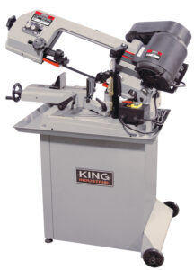SCIE À RUBAN 5" X 6" POUR MÉTAL 110V À DOUBLE PIVOT (KING)