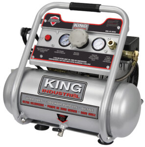 COMPRESSEUR À AIR SANS HUILE 2 GAL.(KING)