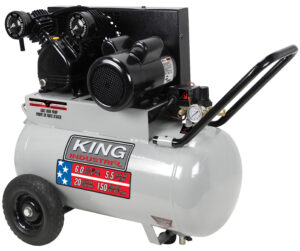 COMPRESSEUR À AIR 5.5 CV, DÉBIT MAX 20 GAL. (KING)