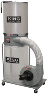 COLLECTEUR DE POUSSIÈRE 2HP 1200 CFM 220V (KING)