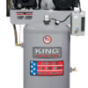 COMPRESSEUR À AIR 7.5CV STATIONNAIRE 2 TÊTES 80 GAL. (KING)