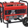 GÉNÉRATRICE 5100W AU GAZ AVEC ROUES (KING)