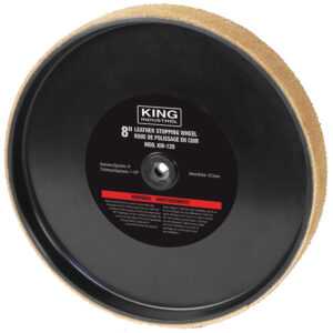 ROUE DE POLISSAGE EN CUIR 8" (KING)