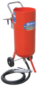 MACHINE DE SABLAGE À JET 10 GAL. (KING)