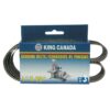 COURROIE DE PONÇAGE 1" X 30" GR120 (3 PCS) KING