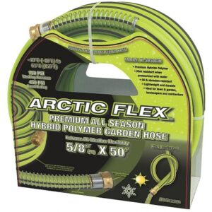 BOYAU D'ARROSAGE 5/8" X 50' EN POLYMÈRE HYBRIDE (ARCTIC FLEX