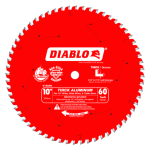 LAME POUR MÉTEAUX NON-FERREUX 10" 60T