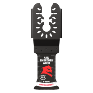 LAME OSCILLANTE POUR BOIS AVEC CLOUS