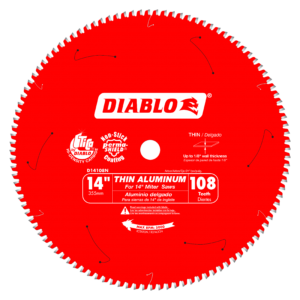 LAME POUR ALUMINIUM FIN 14" X 108D