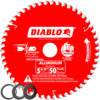 LAME POUR ALUMINIUM 5-3/8  50D AVEC REDUCTEURS VAR.