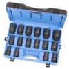 BOX À CHOC 1" DR PROFOND 6 PANS SAE (16 PCS)
