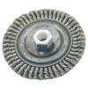 Brosse métallique 4"x 1/4 x 5 / 8-11NC de talon de stringer