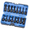 BOX À CHOC 1/2" DR HEX. SAE/ métrique  (16 PCS)