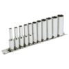 BOX 1/4" DR MÉTRIQUE PROFOND 6 PANS (11 PCS)