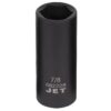 Box noir 7/8" prise 1/2" Profond 6 pans