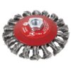 Brosse conique à fils noués 5" x 5/8-11NC