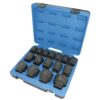 BOX À CHOC 3/4" DR 6 PANS SAE (16 PCS)