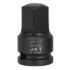 Adaptateur 3/8" femelle x 1/2" male NOIR