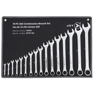 JEU DE CLÉ COMBINÉE SAE (16 PCS) JET