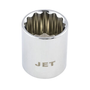 Box Prise de 3/8" x 1/4"  régulier chromé - 12 pans