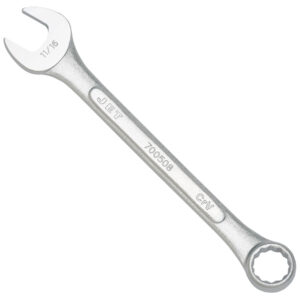 Clé mixte avec corp en relief de 11/16"