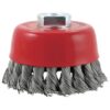 Brosse boisseau à fils noués 3" x 14mm