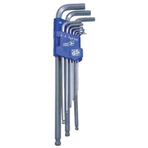 CLÉS ALLEN TIGE X-LONGUETÊTE SPHÉR.(9 PCS)