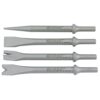 Jeu de 4 burins pneumatiques .401 - Usage intensif (JET)