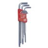 CLÉS ALLEN TIGE X-LONGUE,TÊTE SPÉR.(9 PCS)