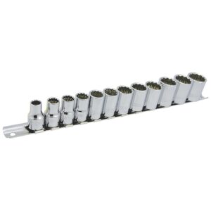 BOX 3/8" DR 12 PANS métrique (12 pcs)