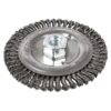 Brosse métallique 5"x 1/4 x 5 / 8-11NC de talon de stringer