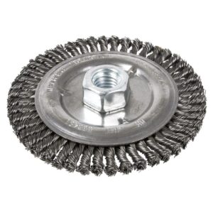 Brosse métallique 6"x 1/4 x 5 / 8-11NC de talon de stringer