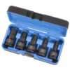BOX À CHOC 3/4" DR HEX. métrique (5 PCS)