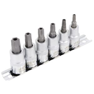 BOX 3/8" DR  INVIOLABLE À EMBOUTS TORX (6 PCS)
