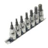 BOX 3/8" DR X 2" long à embouts hex.SAE (7 PCS)