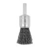 Brosse métallique 1/2 x 1/4" à fils crêpés (JET)