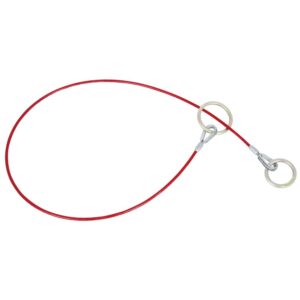 CÂBLE D'ANCRAGE GALVANISÉ 6" + ANNEAUX (AS-21110-6